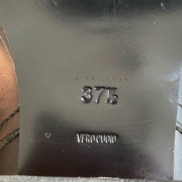 Alexander Wang Leather Black Ankle Boots Size 7.5 - Picture 16 of 17